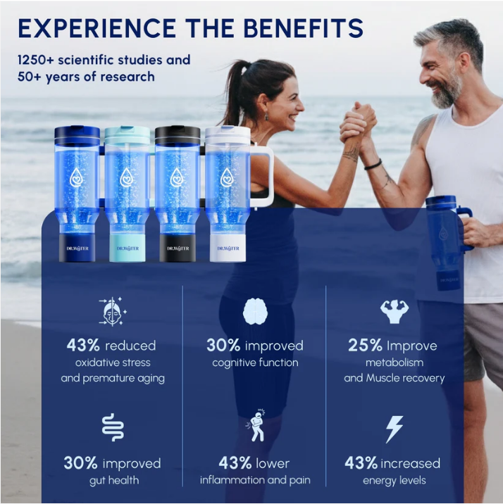 HydroStanley 32oz Premium Hydrogen Water Bottle - Image 3